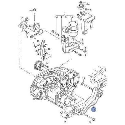 7D0399207B* ট্রান্সমিশন পার্টস ট্রান্সমিশন মাউন্ট